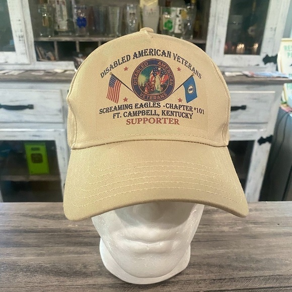 Disabled American Veterans Screaming Eagles Hat - Picture 1 of 5